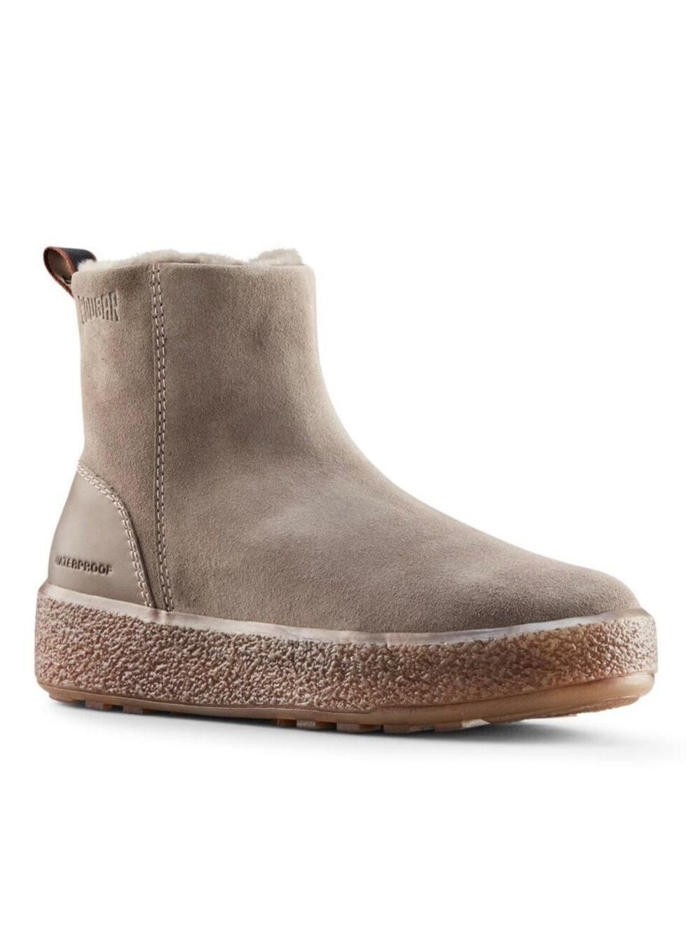 Cougar Broom Suede Genuine Lambswool Waterproof Winter Boot in Grey - NWT